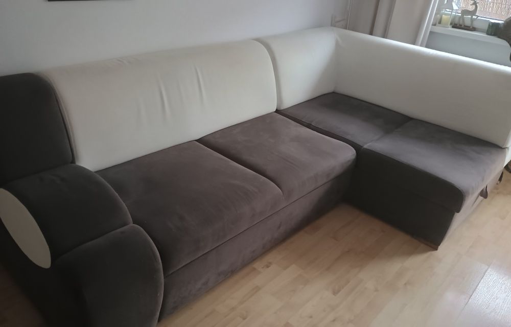 Narożnik z funkcją spania 255x150