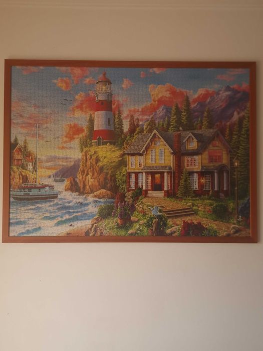 Puzzle Farol Perto do Oceano de 3000  peças