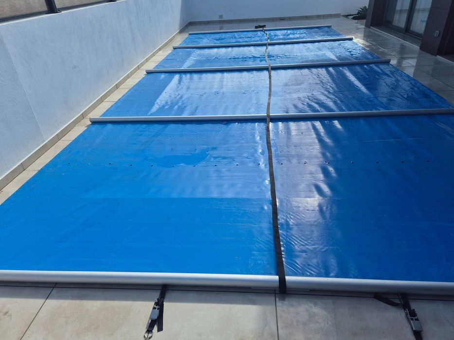 Cobertura Piscina com barras de Segurança 8,2 M por 3,4 M