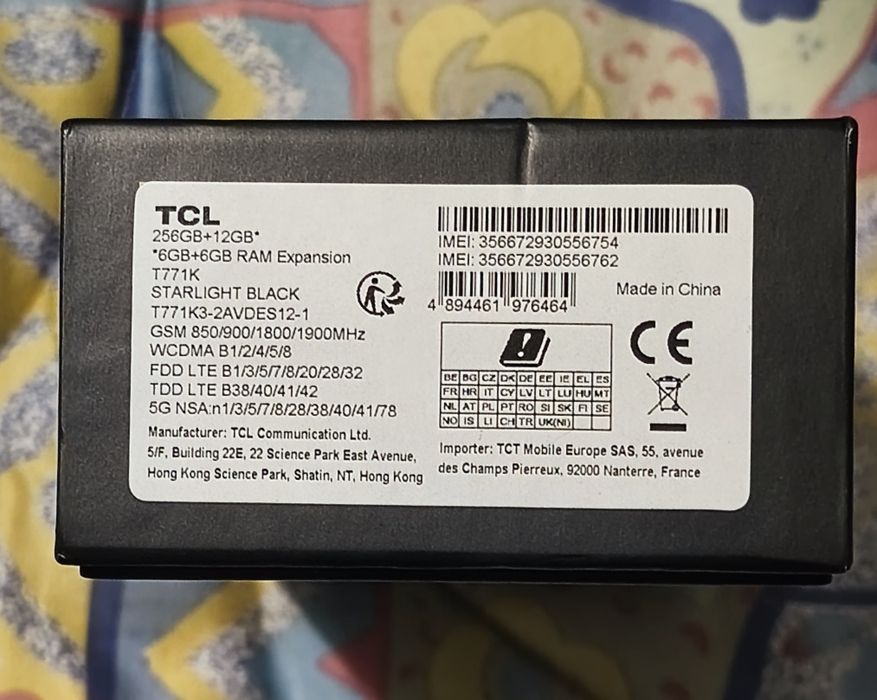 TCL 40 Nxtpaper 5G, como novo