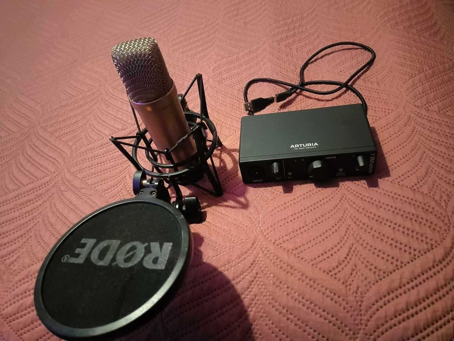 Excelente preço! RODE NT1-A e MINIFUSE ARTURIA 1