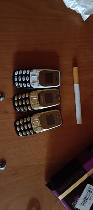 Mini telefon 2 karty SIM i karta pamięci +blutooch