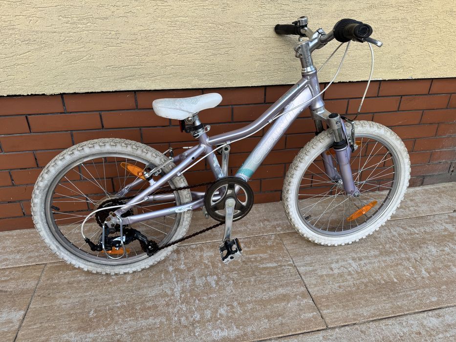 Rower dla dzecka kola 20 aluminiowy Giant przerzutki amortyzator serwi