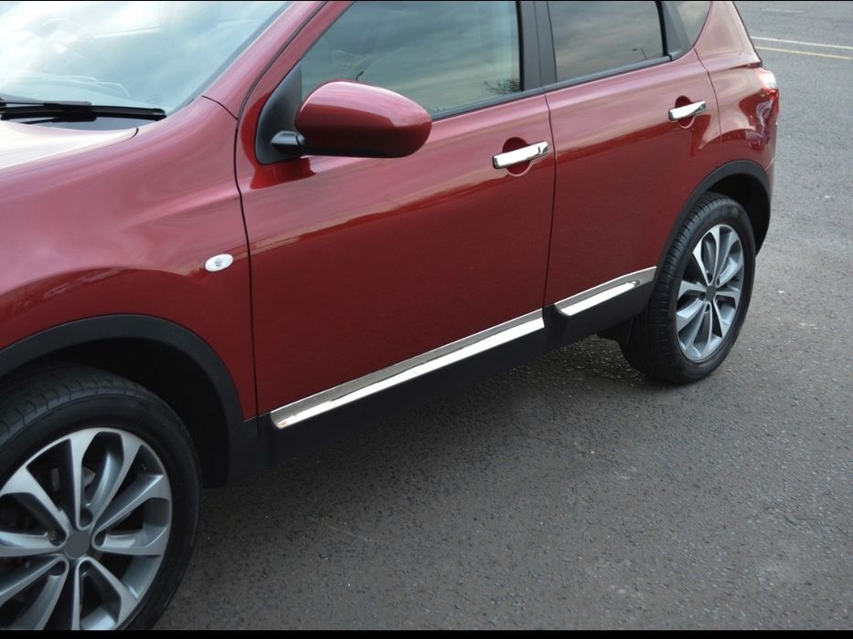 Nissan Qashqai (j10) frisos cromados