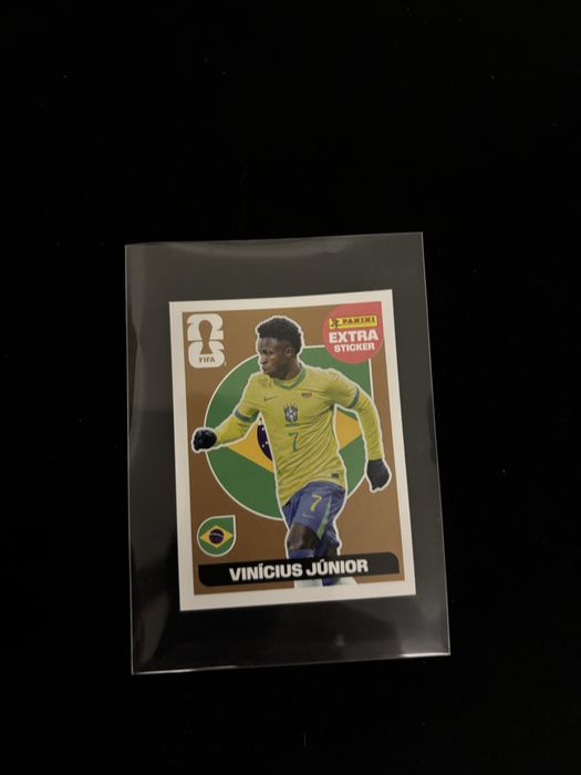 Vinicius Júnior | Brasil | Panini FIFA World Cup 2026 | Extra Sticker Bronze Edition