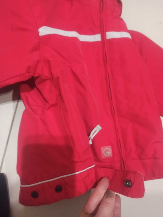komplet zimowy kurtka i spodnie zimowe quechna 104/110