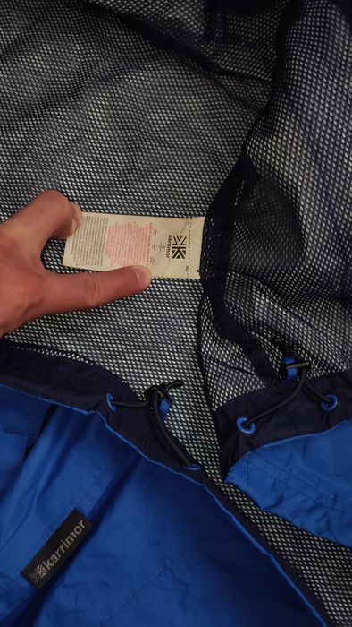 Вітровка водовідштовхуюча KARRIMOR WeatherTite diamond blue (Розмір S)