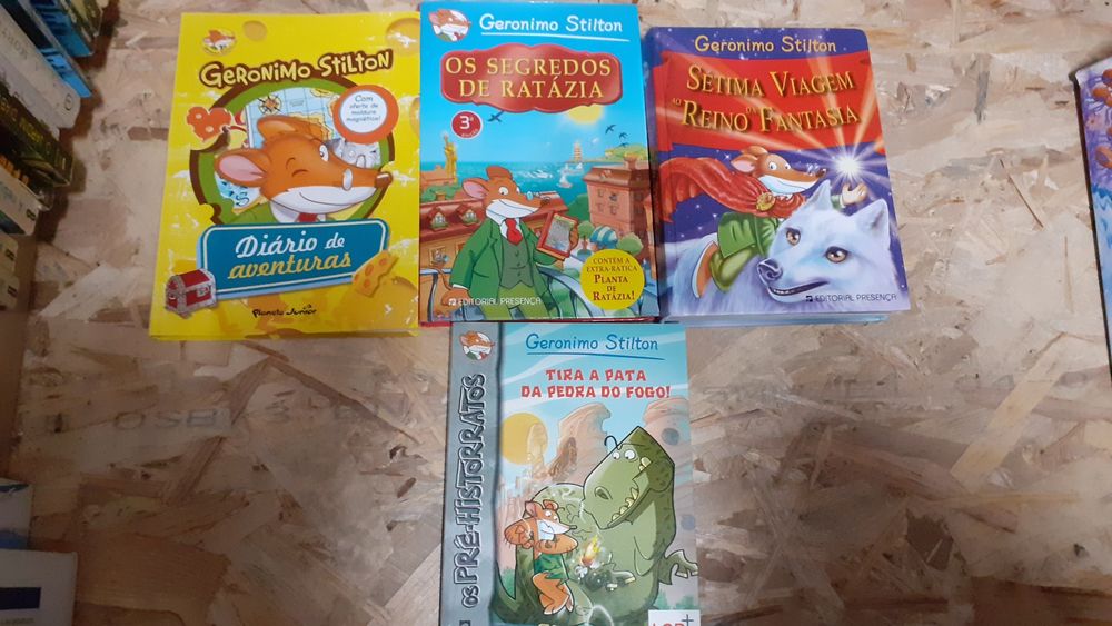 Vampiro Valentim / Geronimo Stilton / Tea Stilton / Astrossauros
