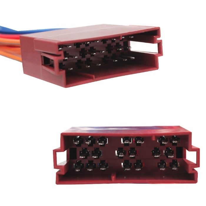 Переходник audio 8-Pin 20-Pin Mini ISOдля магнитолы Audi Skoda VW Seat