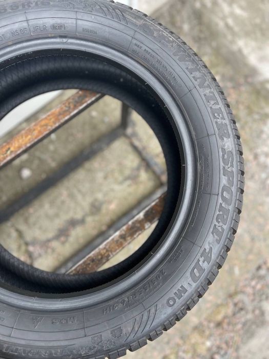Шини б/у 205/55 r16 Dunlop зима (стан нових 8мм)