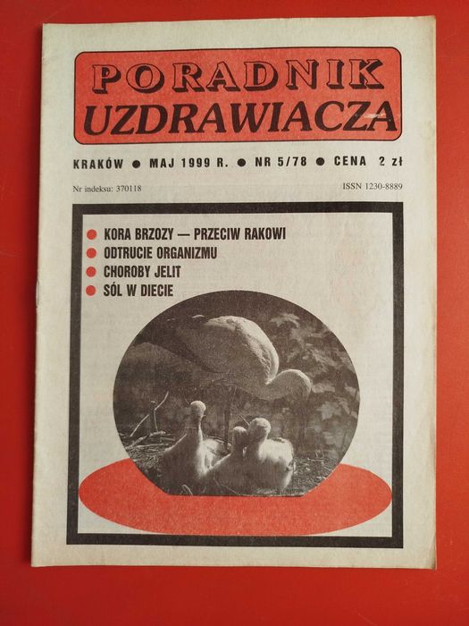 Poradnik uzdrawiacza, maj 1999, nr 5/78