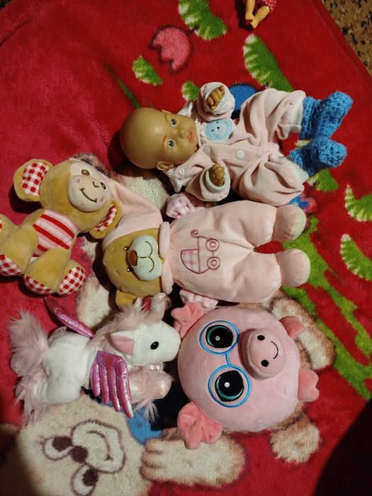 Игрушки, мягкие и пупс