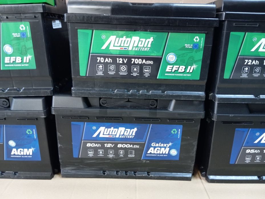 akumulator 12V 95Ah AGM EFB start-stop ciągnikowy