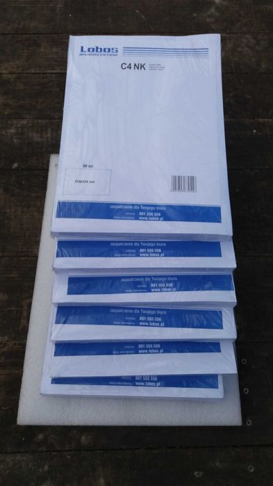 Koperty C4 NK białe 229x324mm 300 szt. (6x50szt.)