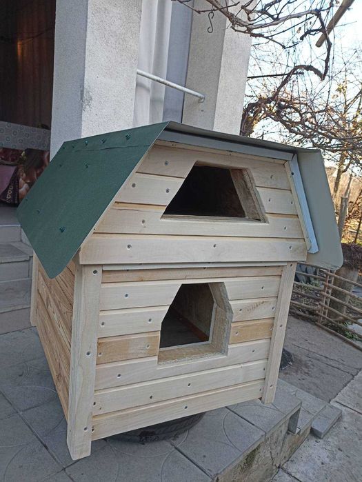 Собача будка з SIP панелей