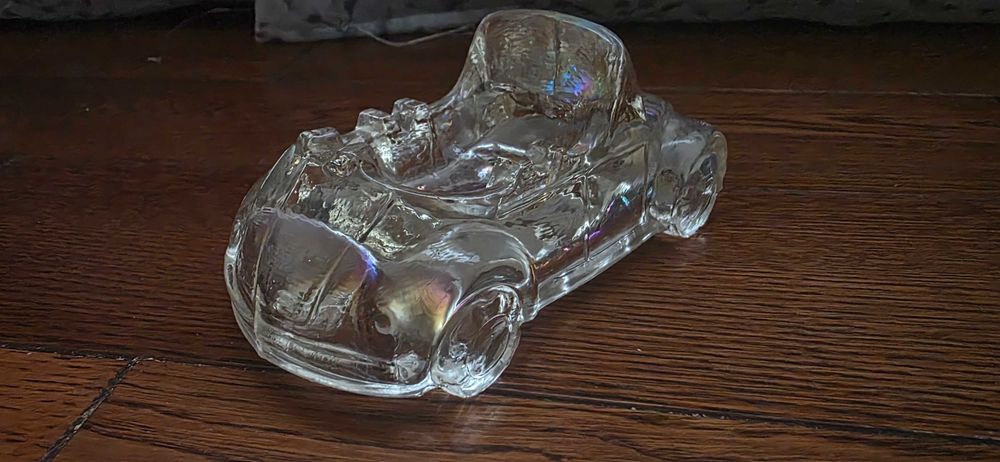 Vw garbus popielniczka szklana