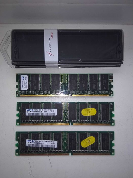 Оперативная память Patriot DDR-400 1Gb, Goodram DDR-400 1Gb