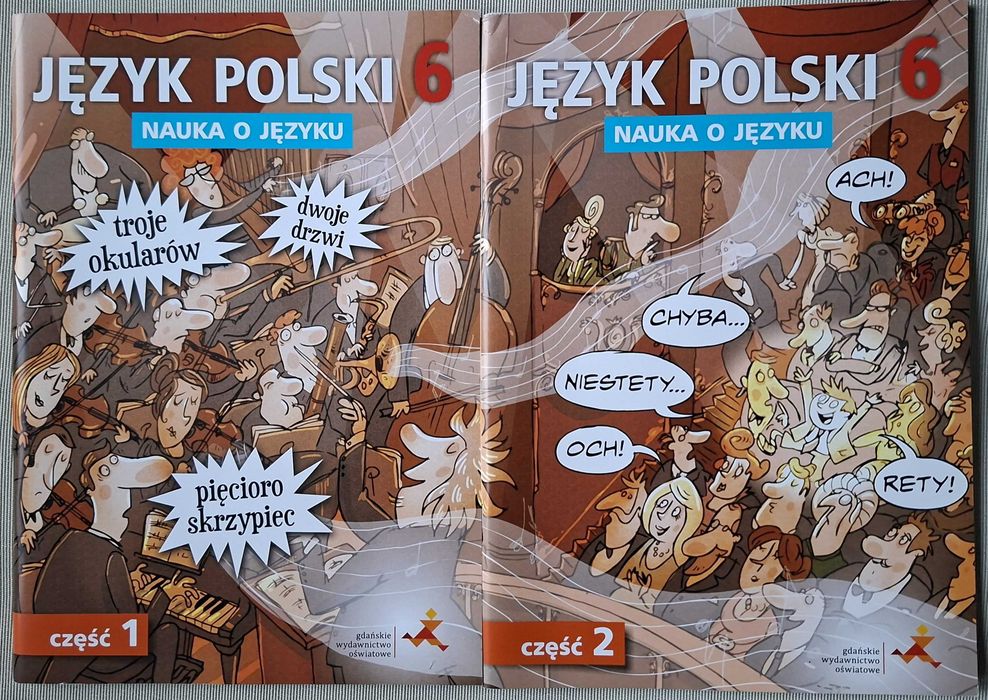 Język polski. Nauka o języku. Klasa 6. Cz. 1 i 2.