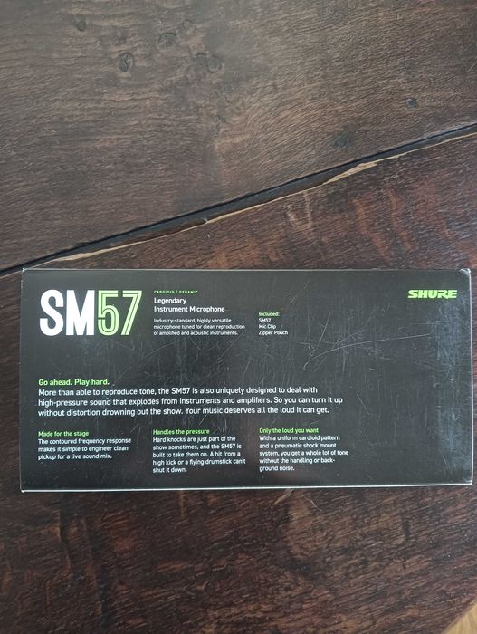 Microfone sm57 Shure