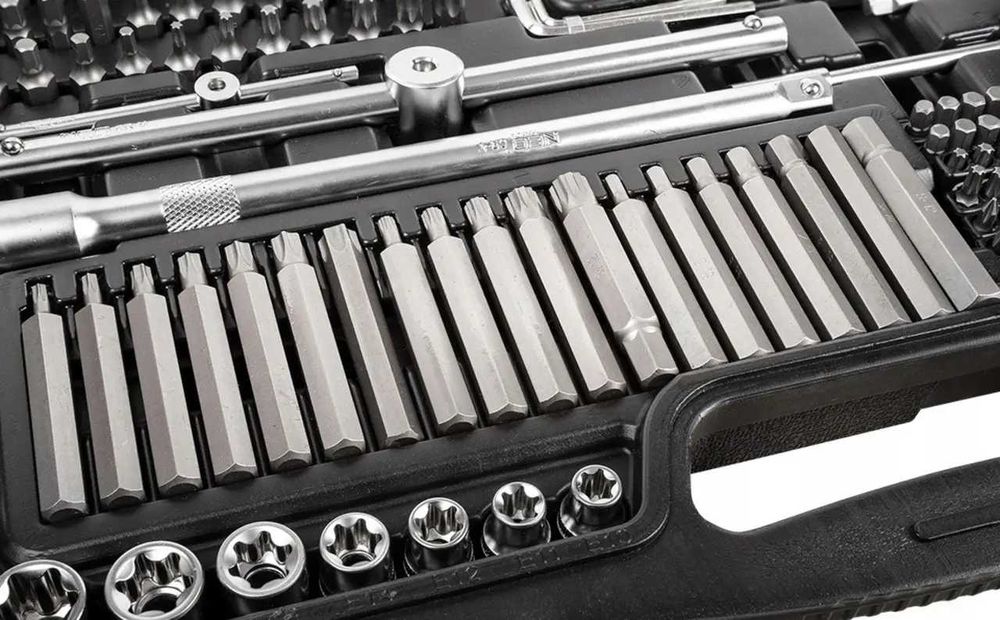 Набір інструментів Neo Tools 108 ел 1/2 & 1/4 Набор инструментов PL