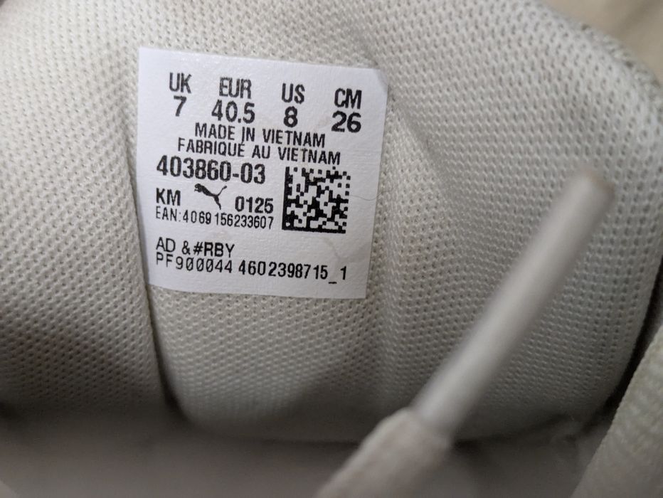 Puma C25K кросівки унісекс жіночі чоловічі Alpine Snow-PUMA Silver