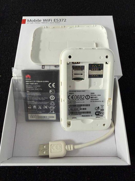 Мобільний LTE Wi-Fi роутер Huawei E5372s-32 (аналог ZTE MF920) ОПТ
