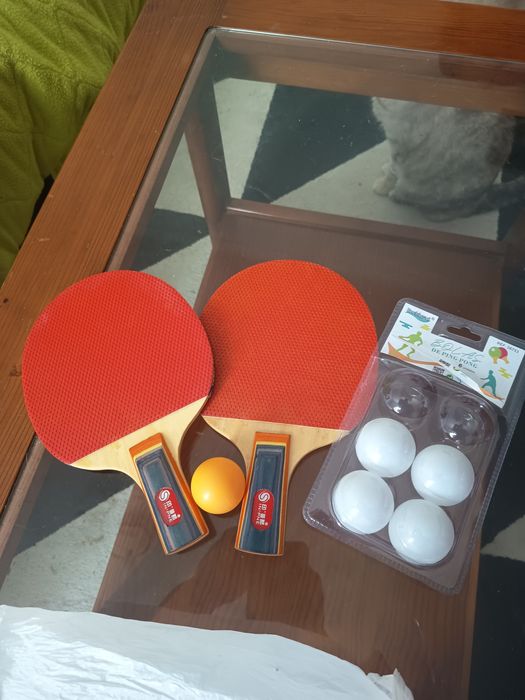 Raquetes de ping-pong