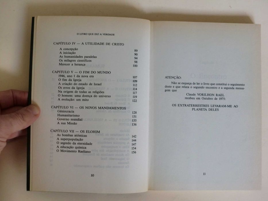 A mensagem dada pelos Extraterrestres
de Claude Vorilhon " Raël"