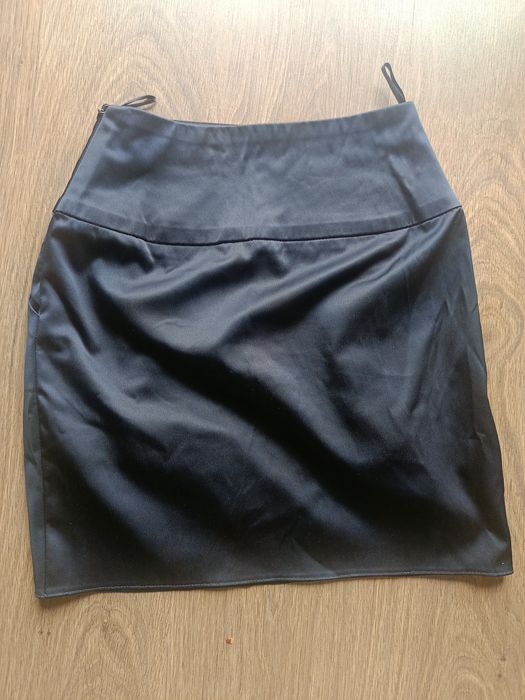 Spódnica czarna XS 34  158 elegancka na uroczystości