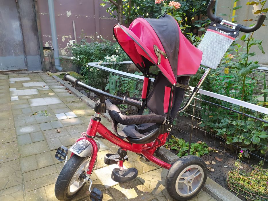 Дитячий триколісний велосипед TURBO TRIKE