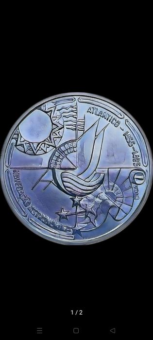 Moeda 100 Escudos II Série Descobrimentos - À Conquista Atlântico