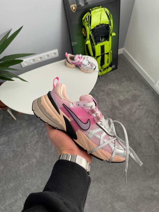 !SALE! Nike V2K Runtekk Beige Pink Silver 36 37 38 39 40 41 найк в2к