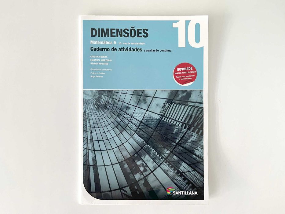 Dimensões 10  Matemática A Caderno de Atividades