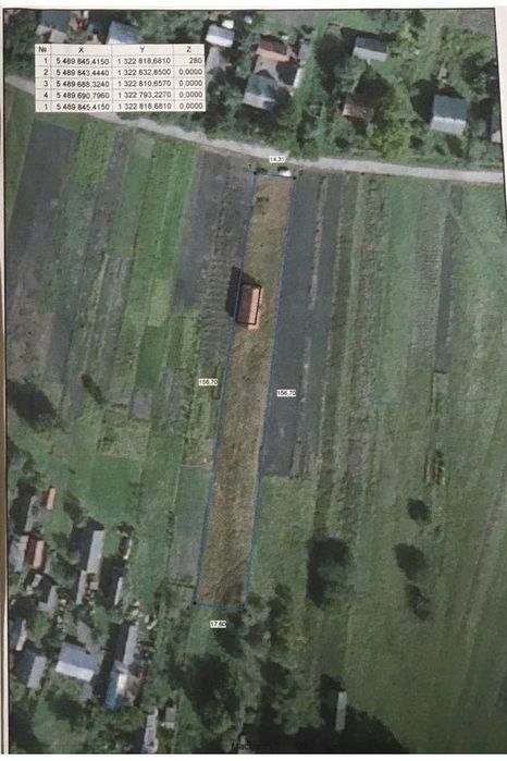 Мальовниче місце з електрикою, газом, водою та ідеальним доїздом