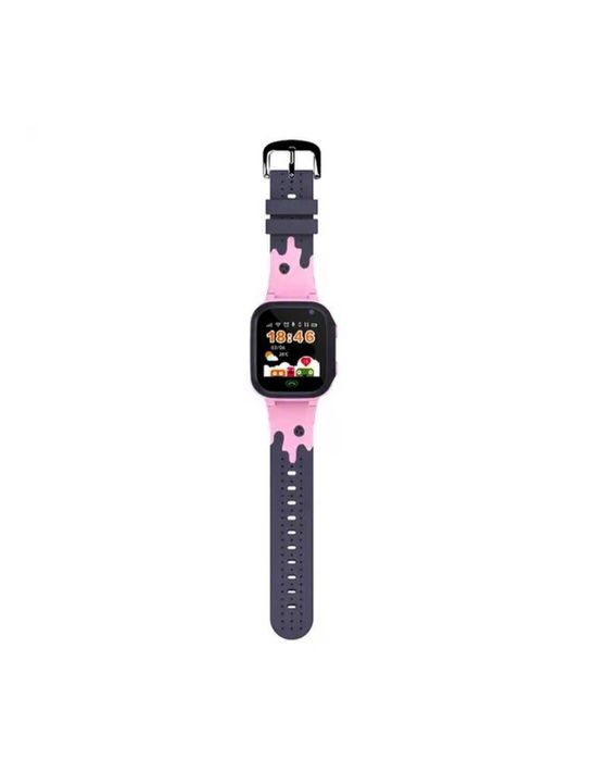 Дитячий смарт годинник Q16 smart baby watch pink з сім картою укр мова