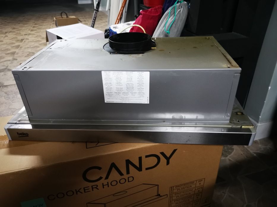 Exaustor Beko 60 cm (falta o filtro pequeno)