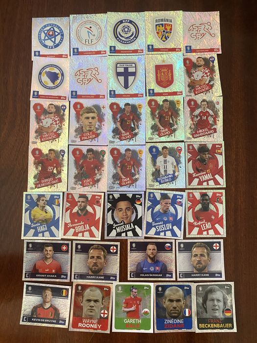 Cromos Euro 2024 (Purple, Green, Euro Edition Border, etc)