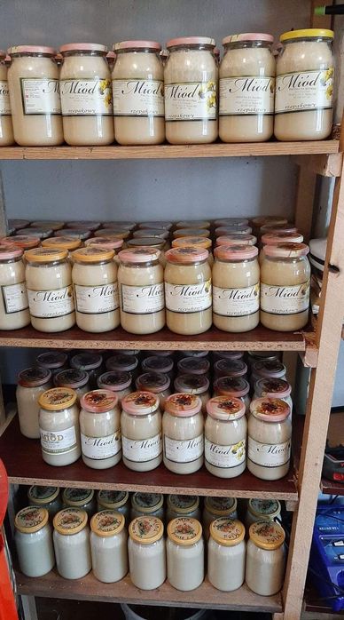 *** Łódź ***Miód z własnej pasieki