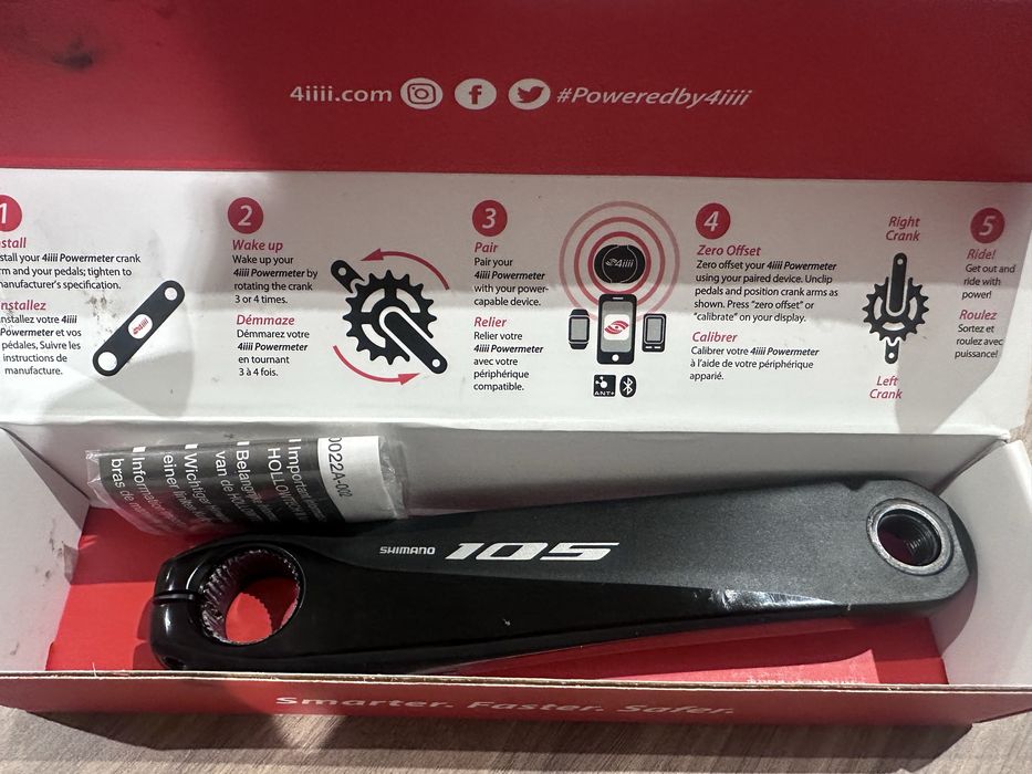 Powermeter 4iiii Precision crank  R7000 de 165mm