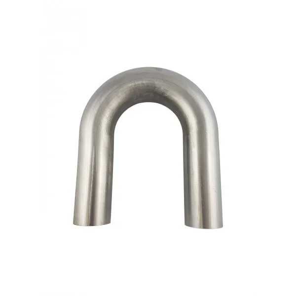 Kolano stalowe nierdzewne średnica 32 mm kąt gięcia 180 stopni