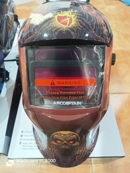 Máscaras de solda com visão real!!