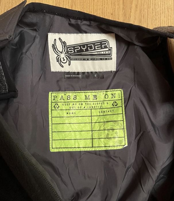 Штани штанішки лижні зимові зимние оригінал Spyder 110 116