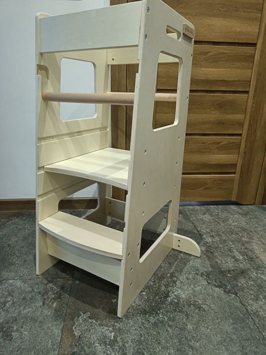 Mebel pomocnik kuchenny kitchen helper KiddyMoon ST-003 natural new