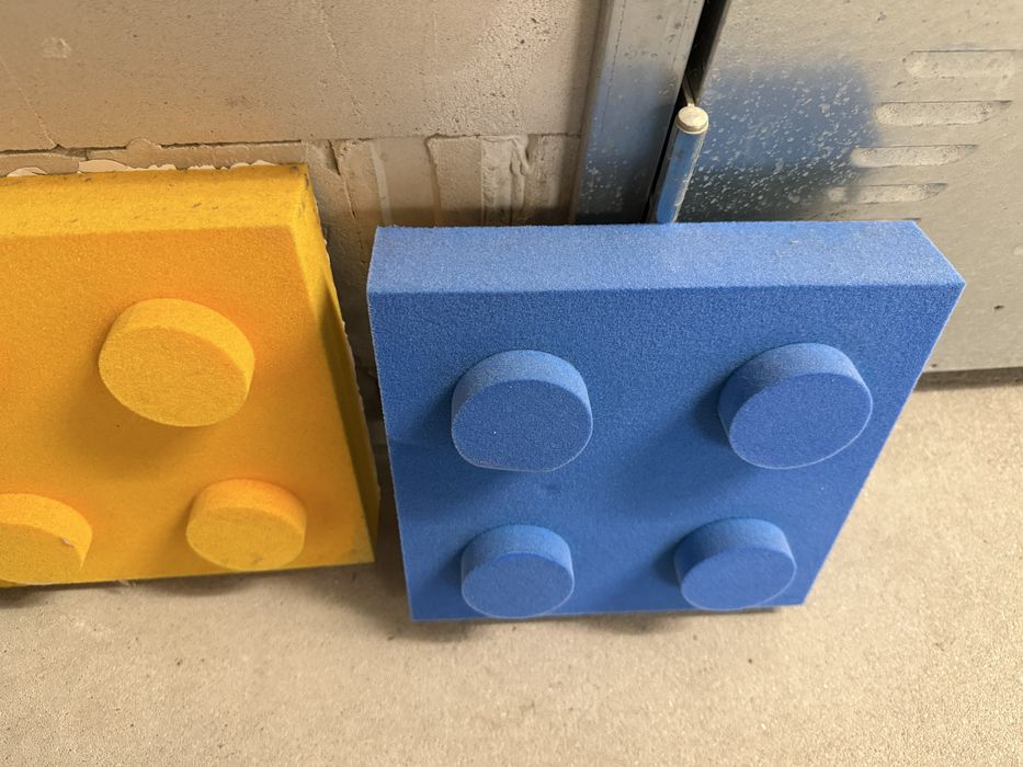 Panele ścienne lego