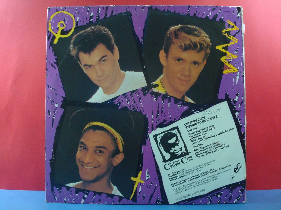 Culture Club - Kissing To Be Clever / VG Plus / LP / PT / 1982