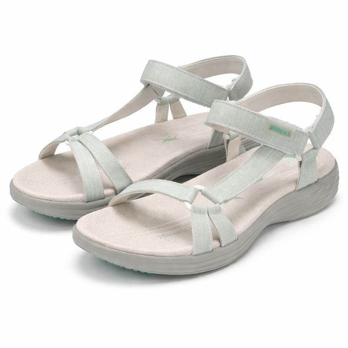 Sandały damskie sportowe miętowe - lekkie, wygodne na lato 39