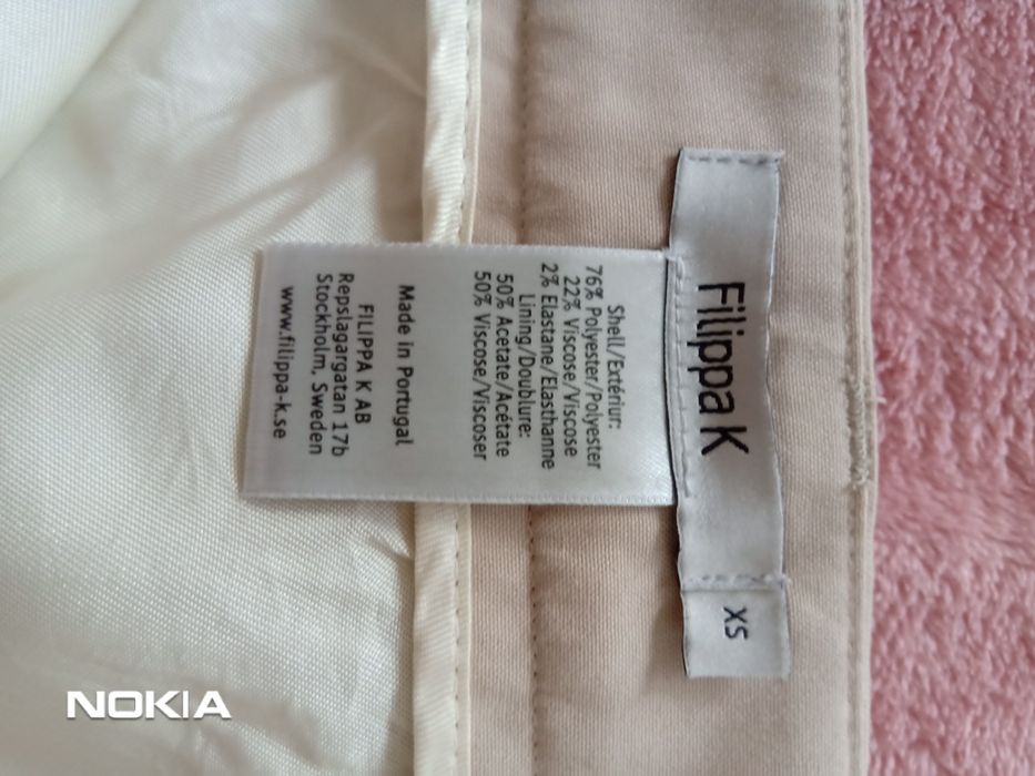 Filippa K spódnica beżowa biurowa