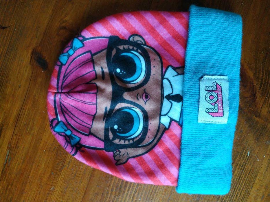 Милая шапка для девочки, шапка лол lol