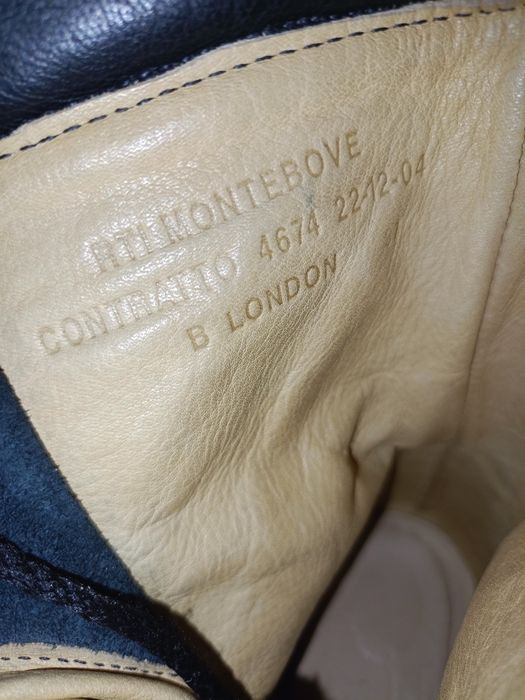 Берцы Montebove Anfibi натуральная кожа