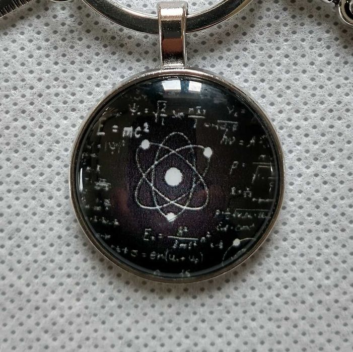 Brelok naukowy ATOM breloczek do kluczy nowy